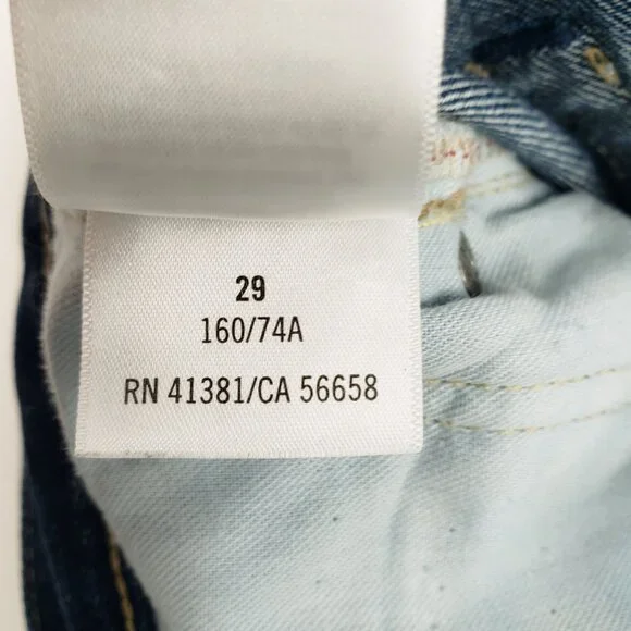 Polo Ralph Lauren Jean Neale Women Size 29 Button Fly Distressed Loose Boyfriend - Picture 7 of 15